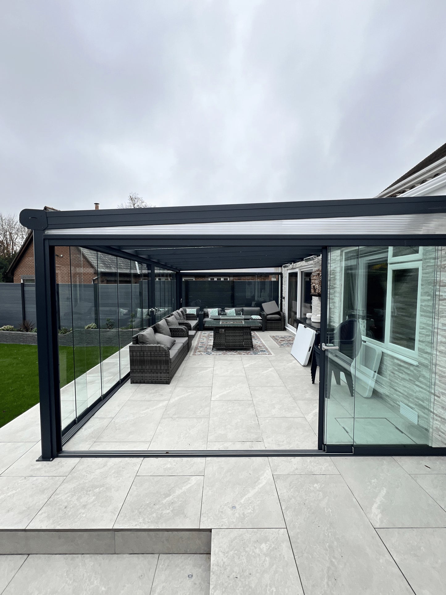 Sliding glass - 4m
